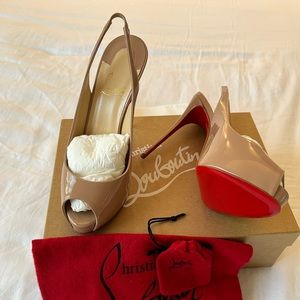 BNIB Christian Loubutin Private Number Size 38. Never Worn with Box & Dustbag.